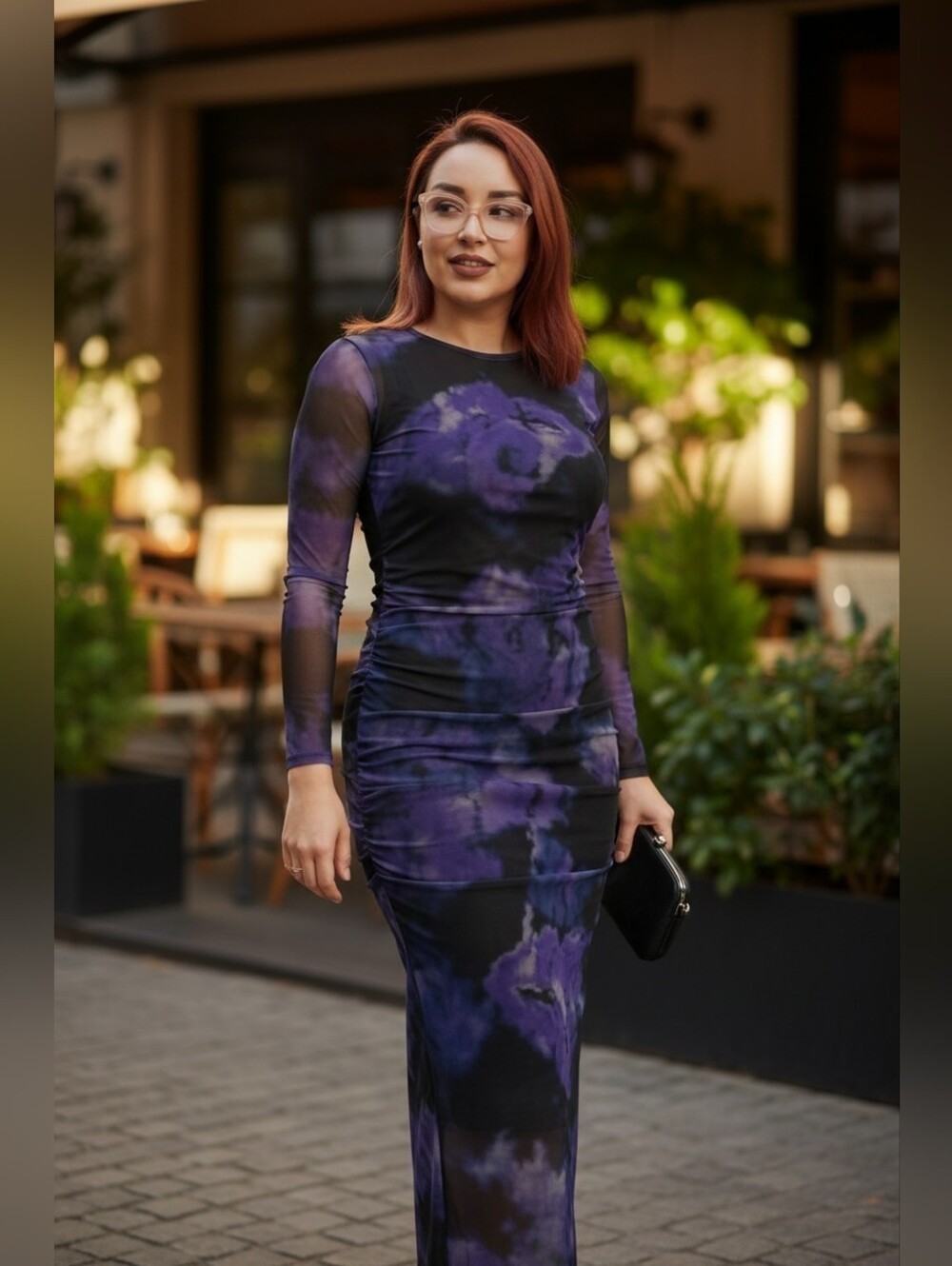 Elegant Floral Maxi Dress